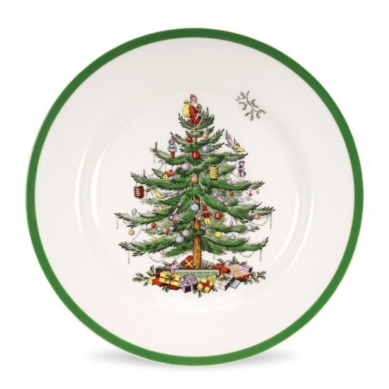 スポード Spode　クリスマス・ツリー ディナープレート 4枚セット Set of 4 Dinner Plates -  西洋陶磁器・テーブルウエア｜アルテサニア・ノーブレ Artesania Noble