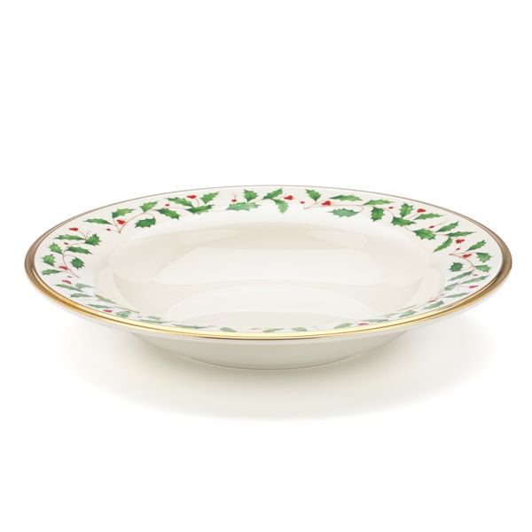 Lenox レノックス ホリデー リムスープボウル Rim Soup Bowl - 西洋陶磁器・テーブルウエア｜アルテサニア・ノーブレ  Artesania Noble