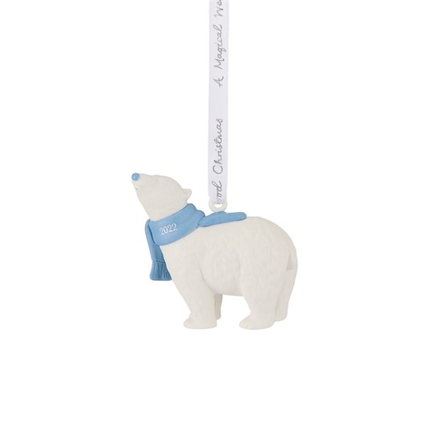 ウェッジウッド オーナメント2022 ベビー ファーストクリスマス ベア ブルー 2022 'Baby's First Christmas Blue  Decoration' - 西洋陶磁器・テーブルウエア｜アルテサニア・ノーブレ Artesania Noble