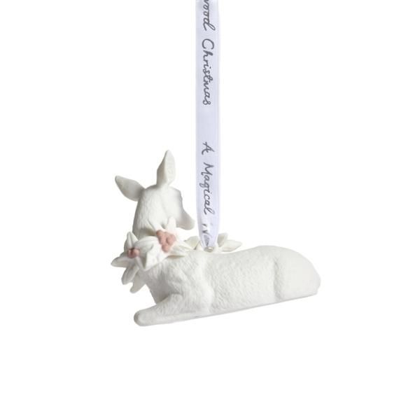 オーナメント　ウエッジウッド　ピンク　メリーゴーランド　2012年 Wedgwood ウェッジウッド クリスマス オーナメント 2012
