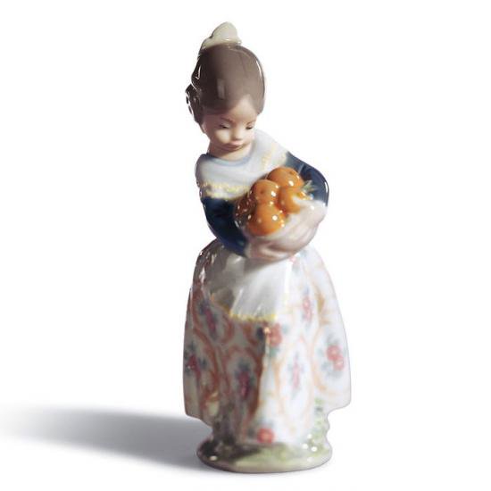 リヤドロ Lladro バレンシアの少女 Valencian girl - 西洋陶磁器 