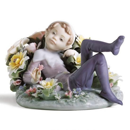 リヤドロ Lladro 　夢見る妖精　Leprechaun - 西洋陶磁器・テーブルウエア｜アルテサニア・ノーブレ Artesania Noble