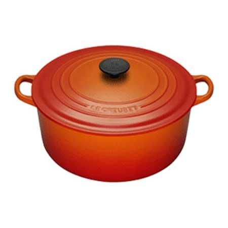 Le Creuset ココット・ロンド 24cm オレンジ Round - 西洋陶磁器・テーブルウエア｜アルテサニア・ノーブレ Artesania Noble