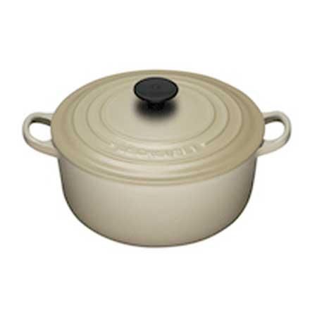 【日本未発売色】ル・クルーゼ　Le Creuset ココット・ロンド 22cm デューン（クリーム） -  西洋陶磁器・テーブルウエア｜アルテサニア・ノーブレ Artesania Noble