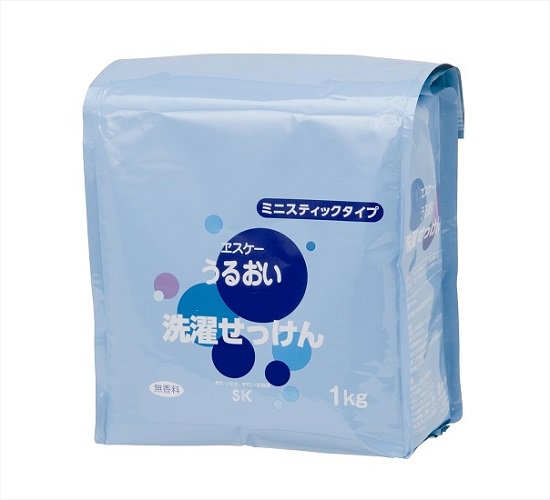 【WEB限定・箱セット】うるおい洗濯用粉せっけん（ミニスティック）1kg×6袋