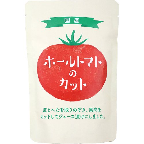 国産ホールトマトカットスタンドパック - 【常温品】Meguru_生活クラブ・スピリッツONLINESHOP