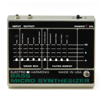 Electro-Harmonix BASS MICRO SYNTHESIZER Vintage