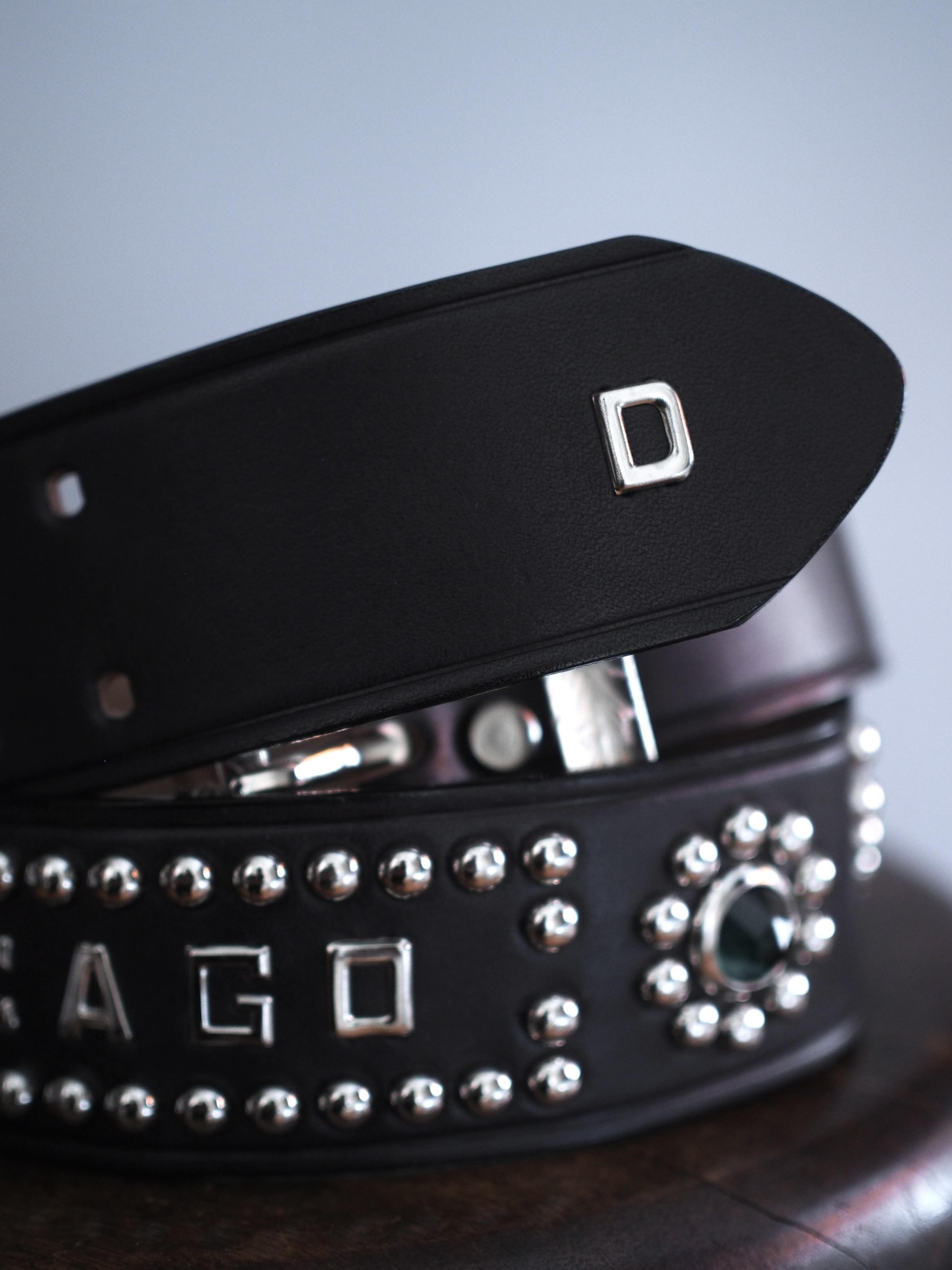 ダッパーズ Dapper's Wing Pattern Studs Belt - Made by ACE ダッパーズ Dapper's Wing Pattern Studs Belt - Made by ACE