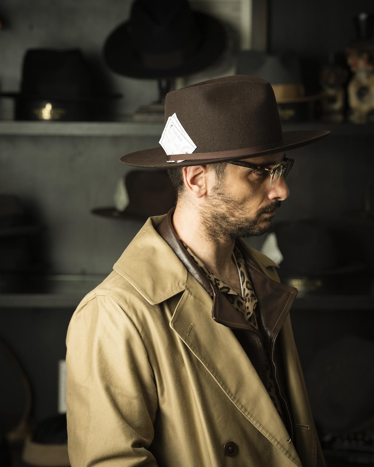 ミスターファットマン J.J. WILLIAMS 小さから WOOL FEDORA ミスターファットマン J.J. WILLIAMS 小さから WOOL FEDORA