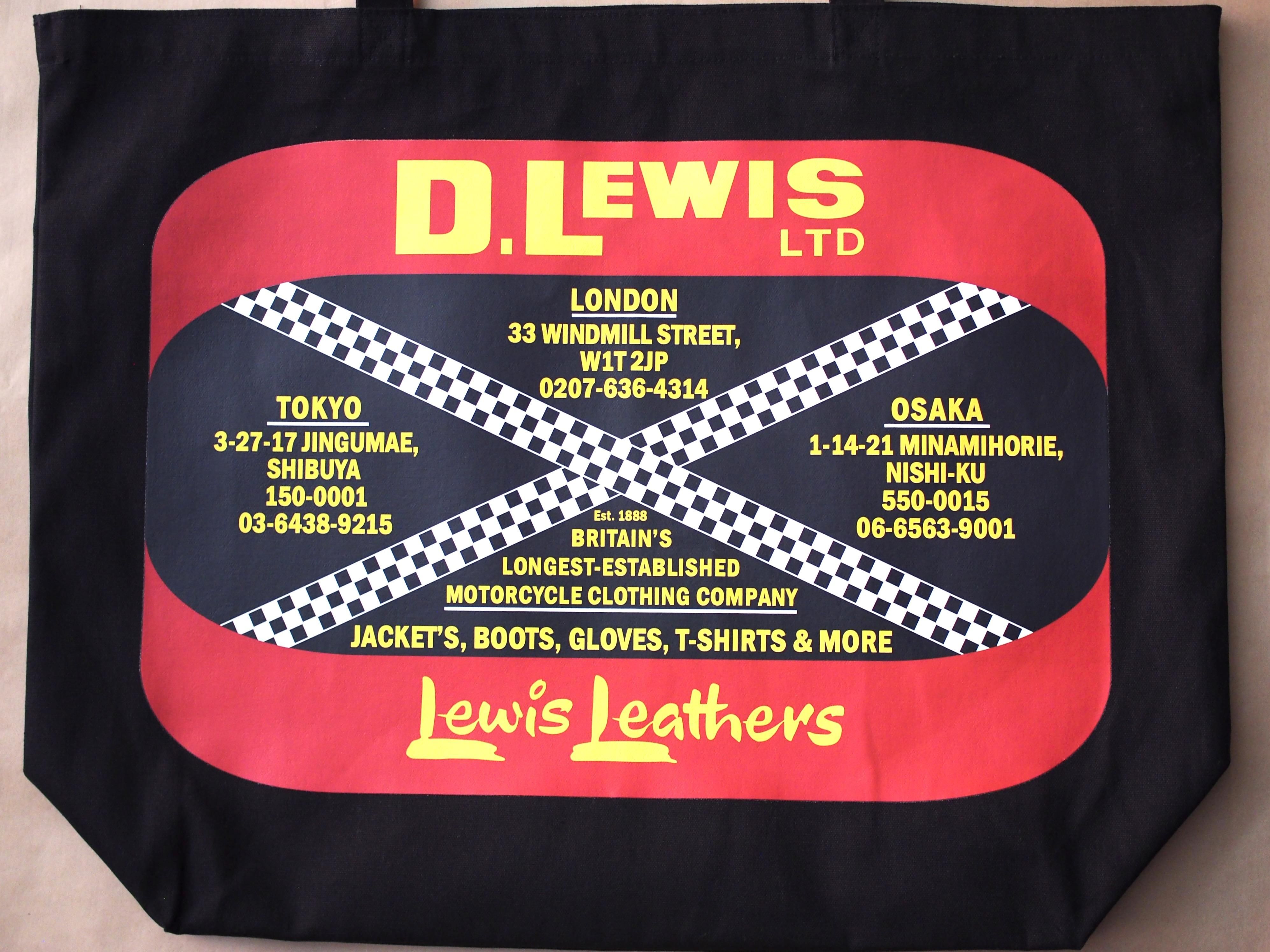Lewis Leathers ルイスレザー All Cotton Tote Bag Lewis Leathers ルイスレザー All Cotton Tote Bag