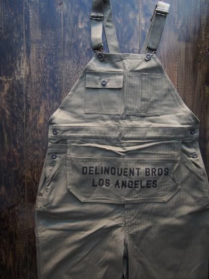 delinquent bros デリンクエントブロス　オーバーオール rudo a0800eee6ba0a089050d13e3bd00ed