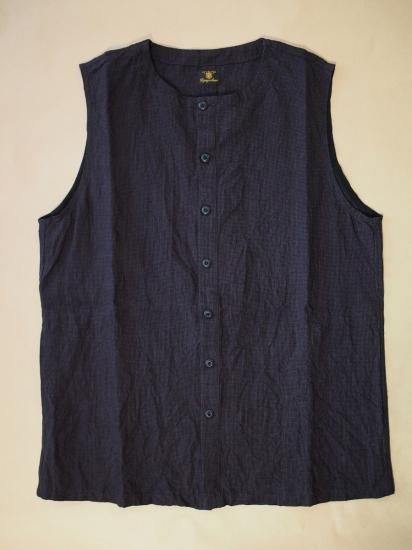 ジャンゴ・アトゥール　Django Atour classic linen artisanal vest