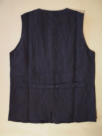 ジャンゴ・アトゥール Django Atour classic linen artisanal vest