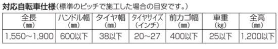 サイクルラック1005