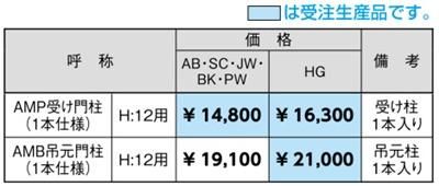 開き門扉AB062