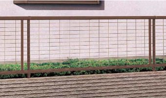 リクシルのアルミ形材フェンス、アルメッシュフェンス2型を定価の35％オフで販売中！| - 珪藻土や漆喰、メッシュフェンスが安い｜アイビ快適建材ショップ