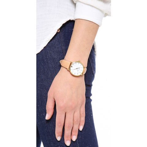 ケイトスペード　腕時計　1YRU0073　メトロ　ゴールド×ベージュレザーベルト - 腕時計の通販ならワールドウォッチショップ