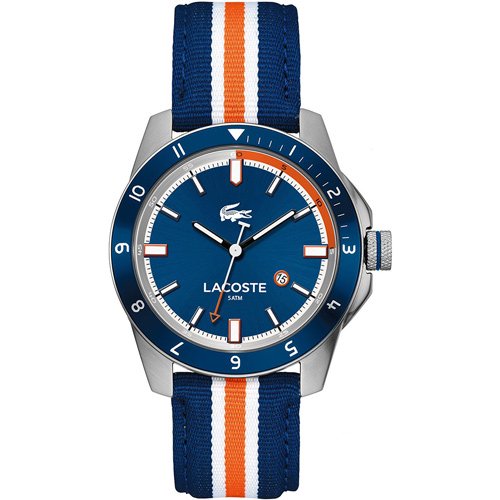 ラコステ　時計/2010700/ダーバン/ブルー×ナイロン×レザーベルト-腕時計の通販ならワールドウォッチショップ