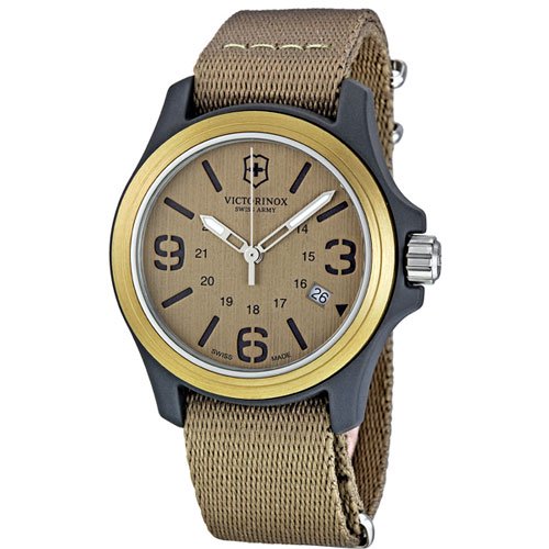 ビクトリノックス　腕時計　オリジナル　241516　ベージュダイアル×ベージュナイロンベルト- 腕時計の通販ならワールドウォッチショップ