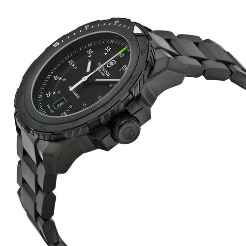 ビクトリノックス　腕時計　アルピナッハ　241684　ブラックダイアル×ブラックステンレスベルト - 腕時計の通販ならワールドウォッチショップ