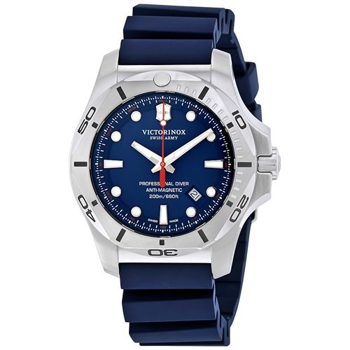 kkの時計稼動品　VICTORINOX ビクトリノックス　クロノグラフ　ブルー盤　腕時計