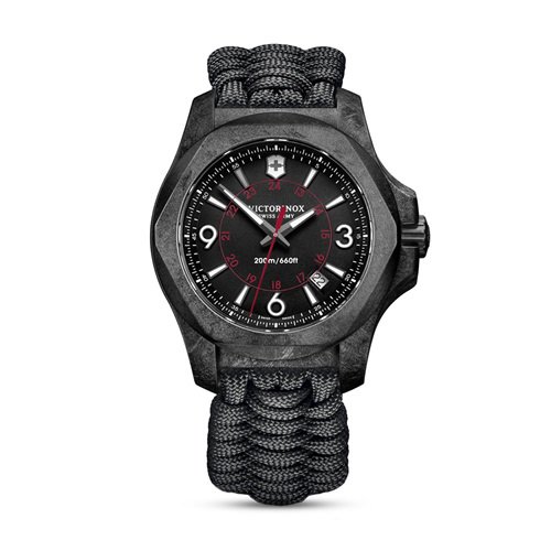 ビクトリノックス/VICTORINOX Swiss Army/腕時計/I.N.O.X./イノックス/メンズ/241776/カーボン/ブラック