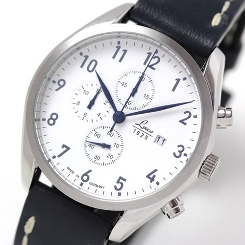 日付カレンダーLaco ラコ 861789 Sylt クロノグラフ ジルト 腕時計