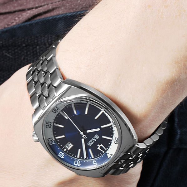 ブローバ 腕時計 アキュトロン2 スノーケル 96B209 ブルー×ステンレス 