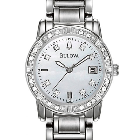 ブローバ　腕時計　レディース　ダイヤモンドコレクション　96R105　スカイシルバー×シルバー - 腕時計の通販ならワールドウォッチショップ