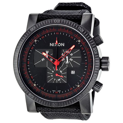 ニクソン　腕時計　マグナコン　A079001　ブラック×ブラック - 腕時計の通販ならワールドウォッチショップ