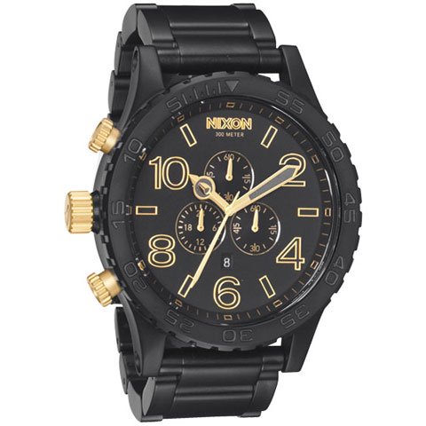 ニクソン 腕時計 51-30 A083-1041 ブラック×マットブラック - 腕時計の