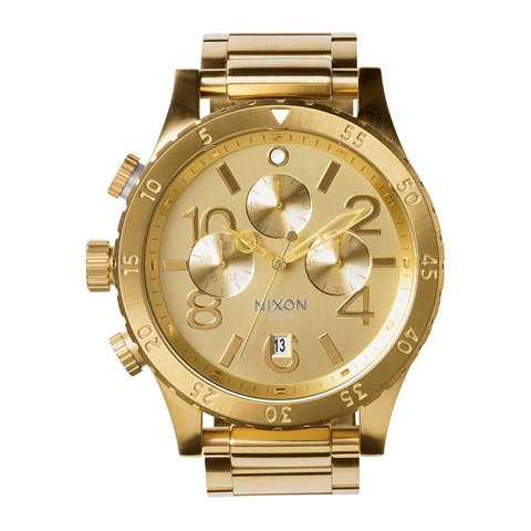 ニクソン　腕時計　48-20　A486502　ゴールド×ゴールド - 腕時計の通販ならワールドウォッチショップ