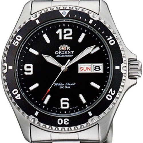 オリエント　時計　マコII　AA02001B　オートマチック　ダイバーズウォッチ　ブラックダイアル×ステンレスベルト -  腕時計の通販ならワールドウォッチショップ