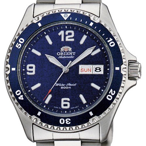 オリエント　時計　マコII　AA02002D　オートマチック　ダイバーズウォッチ　ブルーダイアル×ステンレスベルト -  腕時計の通販ならワールドウォッチショップ