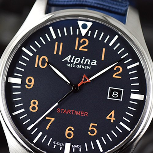 45mmalpina アルピナ　時計　alpinax