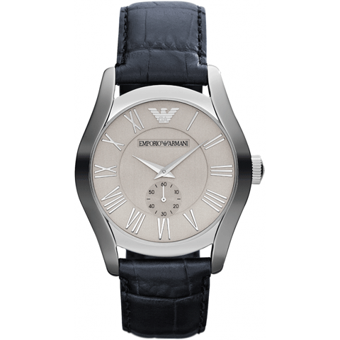 エンポリオアルマーニ　腕時計　バレンテ　AR1666　シルバー×ブルー - 腕時計の通販ならワールドウォッチショップ