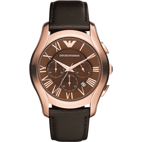 エンポリオアルマーニ/時計/バレンテ/AR1701/ブラウン×ブラウン - 腕時計の通販ならワールドウォッチショップ