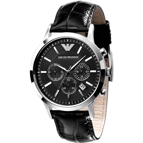 エンポリオアルマーニ/Emporio Armani/腕時計/レナト/AR2447 /ブラック - 腕時計の通販ならワールドウォッチショップ