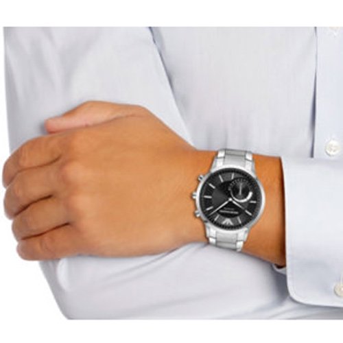 エンポリオアルマーニ/Emporio Armani/時計/メンズ/コネクテッド/ART3000/スマートウォッチ/ブラックダイアル/ステンレスベルト-  腕時計の通販ならワールドウォッチショップ
