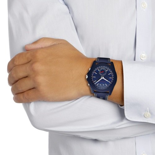 アルマーニエクスチェンジ⁄Armani Exchange⁄腕時計⁄スマートウォッチ⁄Hybrid Smartwatch⁄AXT1002⁄ネイビーブルー