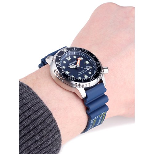 シチズン　逆輸入　プロマスター　シー　エコドライブ　BN0151-17L　ブルーダイアル×ブルーラバーベルト- 腕時計の通販ならワールドウォッチショップ