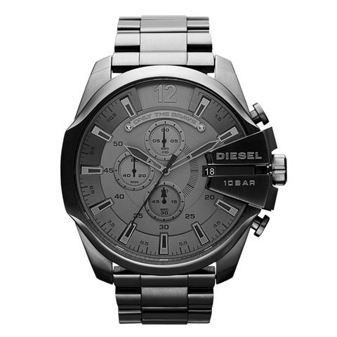 新品✨ディーゼル DIESEL クオーツ クロノ 腕時計 DZ4282 ガンメタ