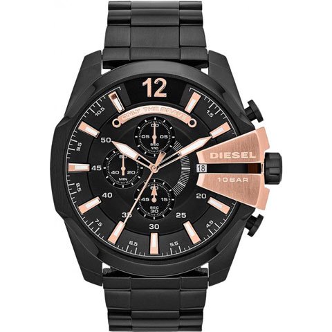 ディーゼル 腕時計 メガチーフ DZ4309 オールブラック - 腕時計の通販