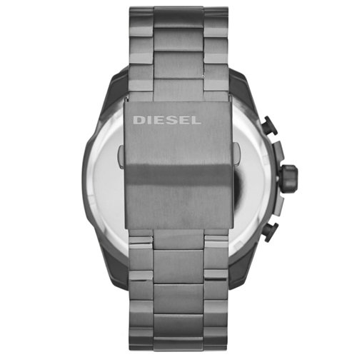 ディーゼル/Diesel/腕時計/MEGA CHIEF/メガチーフ/メンズ/DZ4466/クロノグラフ/オールガンメタル×ゴールドアクセント