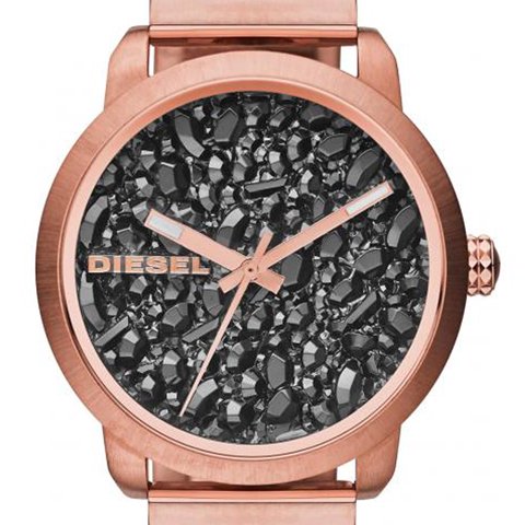 ディーゼル/腕時計/レディース/フレア/DZ5427/ブラックストーン×ローズゴールド - 腕時計の通販ならワールドウォッチショップ