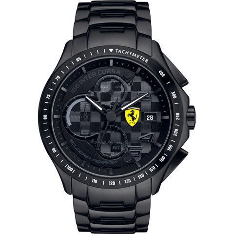 スクーデリア・フェラーリ　腕時計　レースデイ　0830087　ブラック - 腕時計の通販ならワールドウォッチショップ