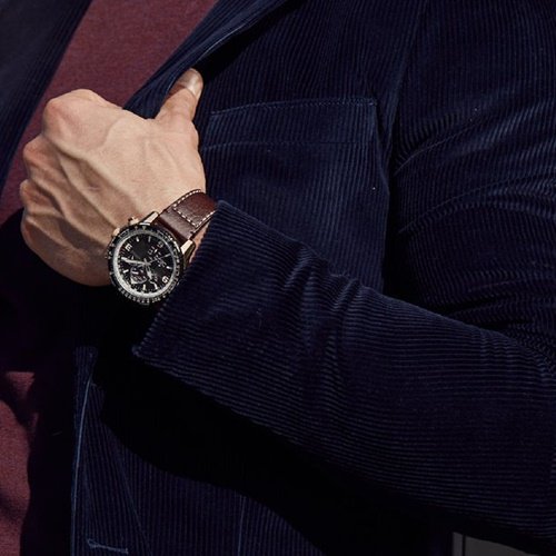 最高の オクタゴン ◾️豪華◾️レインボーベゼル フロステッド 腕時計