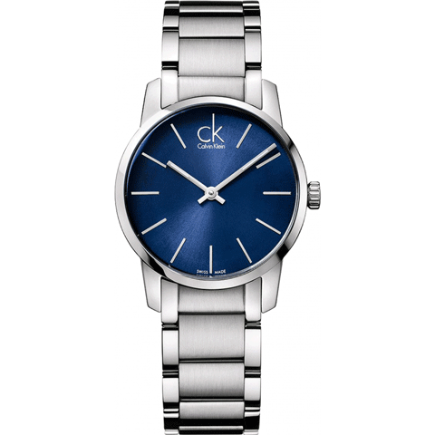 Calvin Klein(カルバンクライン)　City(シティ)レディース腕時計 K2G2314N ブルー×シルバー -  おしゃれな腕時計ならワールドウォッチショップ