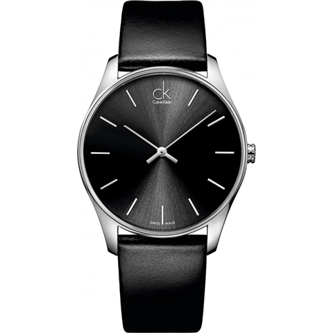 Calvin Klein(カルバンクライン) Classic(クラシック)　メンズ腕時計　K4D211C1　ブラック×ブラック