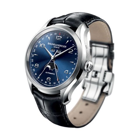 ボーム&メルシエ 　腕時計　クリフトン　M0A10057　コンプリートカレンダー　ブルー - 腕時計の通販ならワールドウォッチショップ
